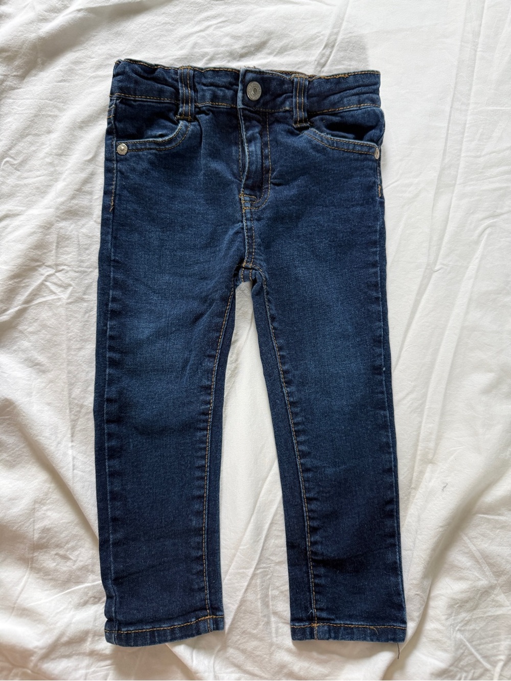 7 for all mankind Dark Blue Stretch Denim Jeans